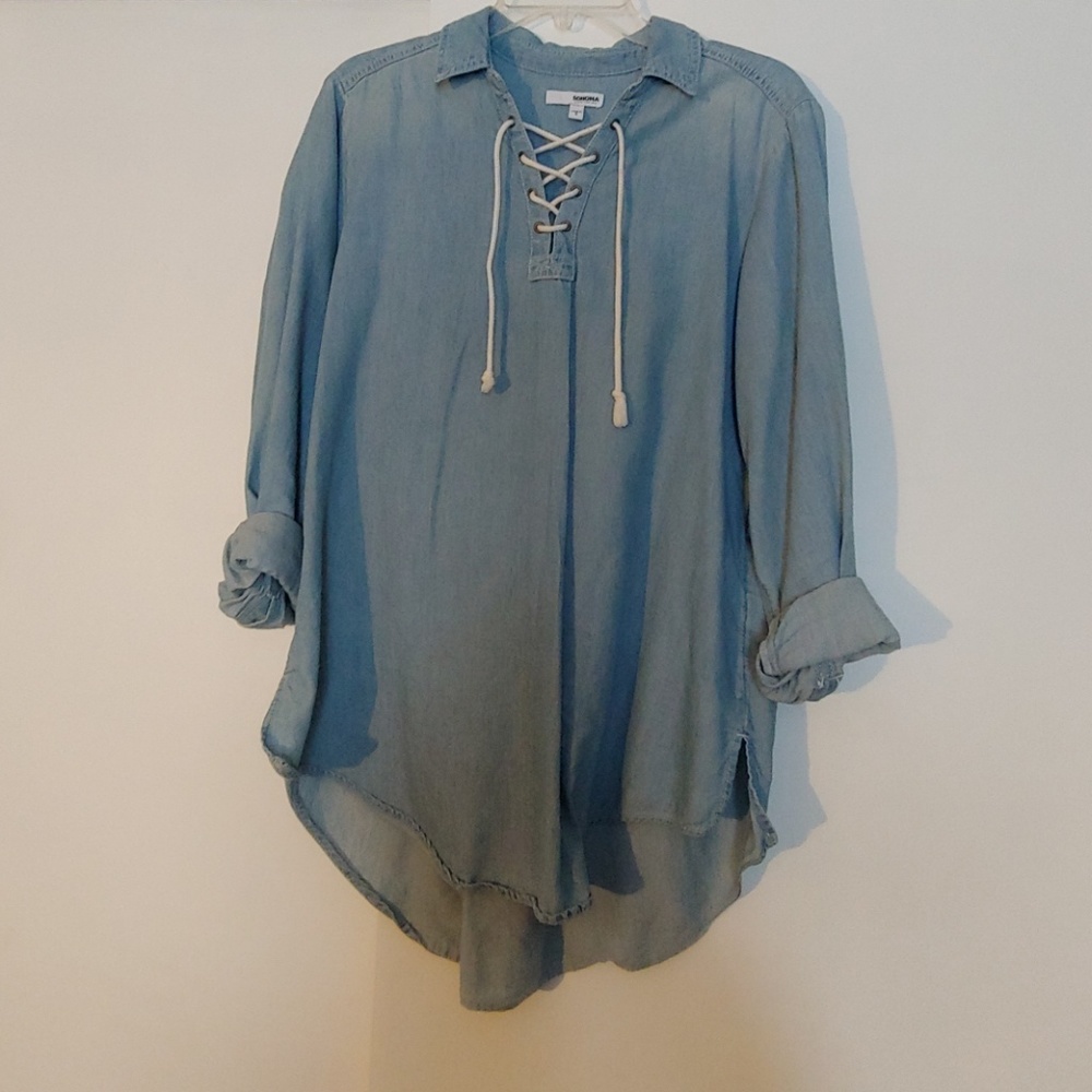 Denim dress